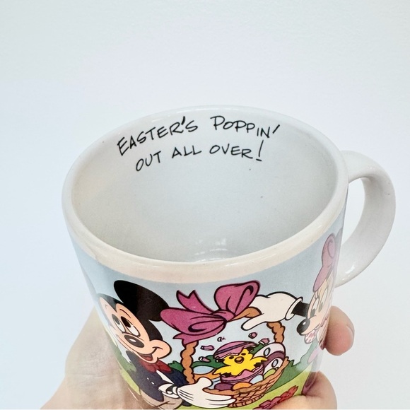 Walt Disney Applause Mickey Minnie Pluto Vintage Easter mug - Picture 8 of 8